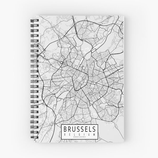 Item preview, Brussels City Map of Belgium - Light designed and sold by deMAP.