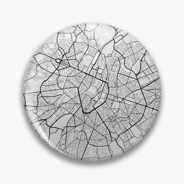 Item preview, Brussels City Map of Belgium - Light designed and sold by deMAP.