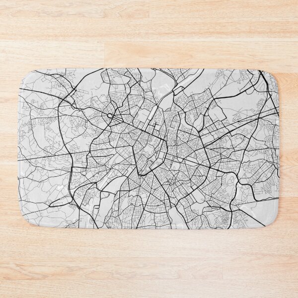 Item preview, Brussels City Map of Belgium - Light designed and sold by deMAP.