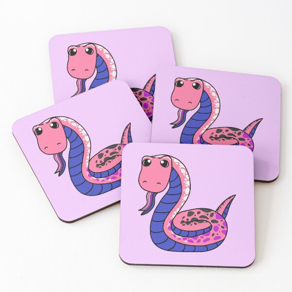 Item preview, Gender fluid snake designed and sold by TheBogFrog.