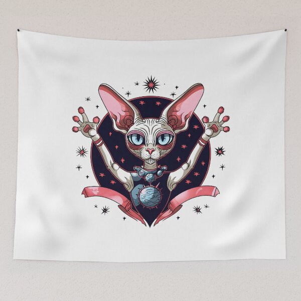 Aperçu de l'œuvre Sphynx fascinant créée et vendue par TheRealmWithin.