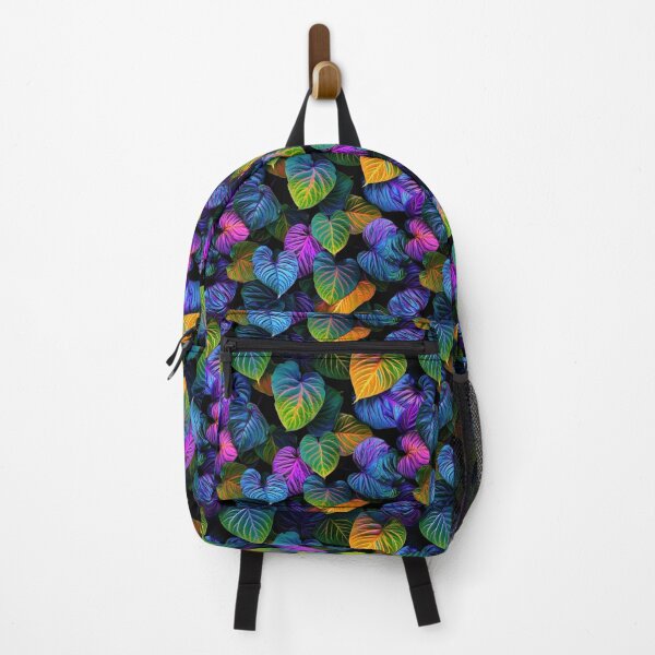 Item preview, Fluorescent Neon Leaves - Colorful Modern Pattern  designed and sold by HausKatz.
