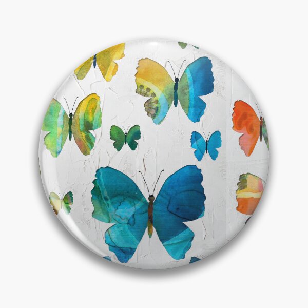 Item preview, Colorful Dancing Butterflies Butterfly Art designed and sold by Sharon Cummings Art.