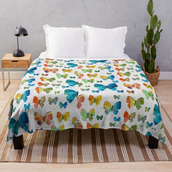 Item preview, Colorful Dancing Butterflies Butterfly Art designed and sold by Sharon Cummings Art.