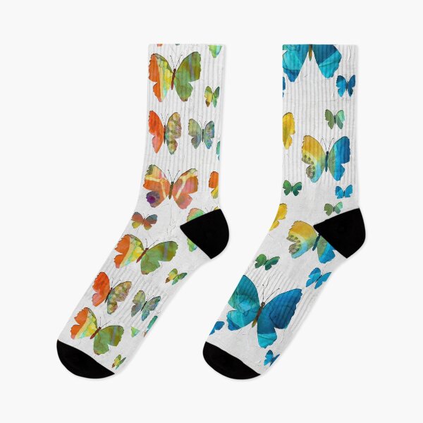 Item preview, Colorful Dancing Butterflies Butterfly Art designed and sold by Sharon Cummings Art.