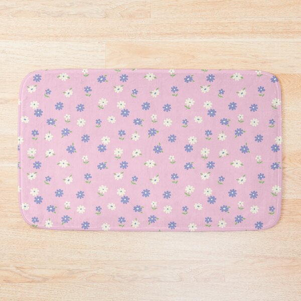 Item preview, MINI SMALL BOHO DITSY DAISY LILAC CREAM PASTEL PINK FLOWERS designed and sold by blomastudios.