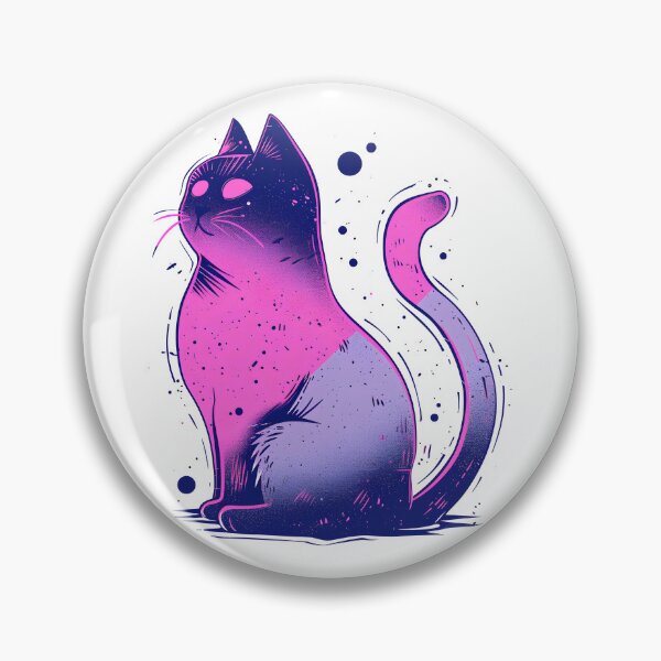 Item preview, Surprised cat designed and sold by TheRealmWithin.
