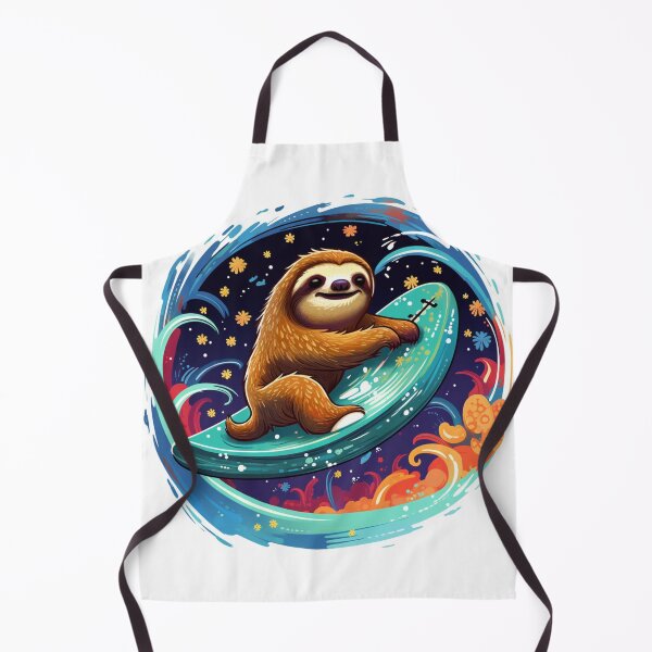 Item preview, Sloth - Cosmic Surfer designed and sold by matdiazl.