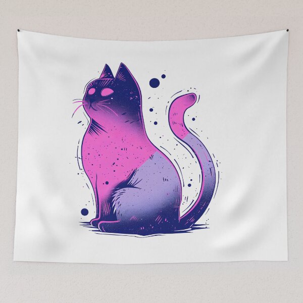 Item preview, Surprised cat designed and sold by TheRealmWithin.