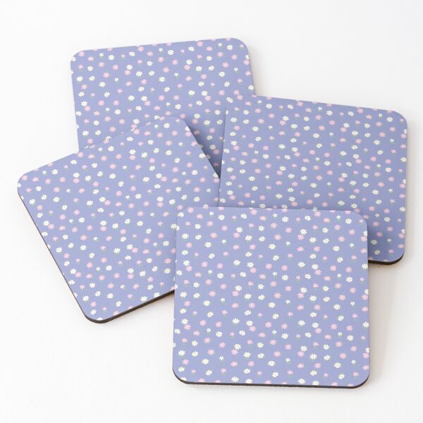 Item preview, MINI SMALL BOHO DITSY DAISY CREAM PASTEL PINK LILAC FLOWERS designed and sold by blomastudios.