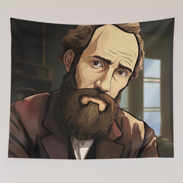 Item preview, James Clerk Maxwell | Hip Hop style designed and sold by ComicsFactory.