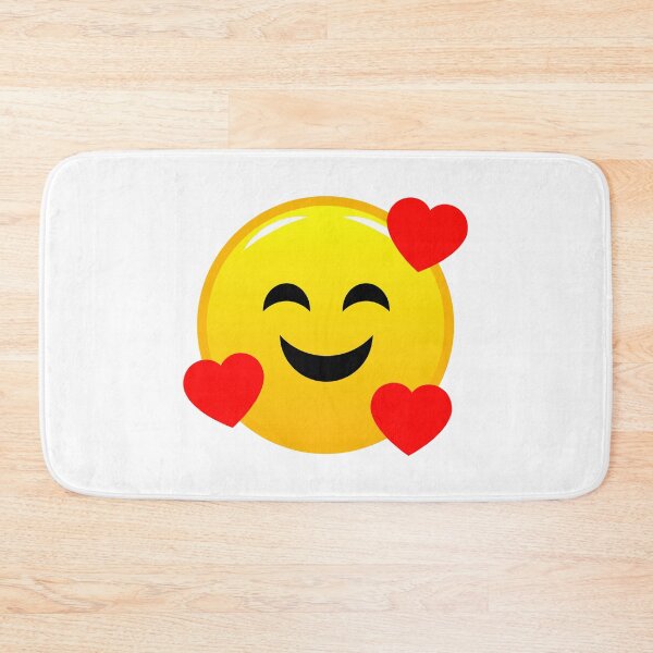 Item preview, Smiling Face with Hearts emoji Apple / Mac designed and sold by DibujandoPorfa.
