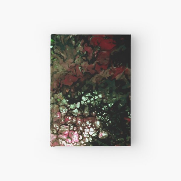 Zellenmuster: Green Patterns Notizbuch