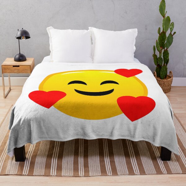Item preview, Smiling Face with Hearts emoji Apple / Mac designed and sold by DibujandoPorfa.
