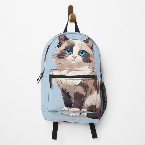 Item preview, Ragdoll Royalty: Luxurious Cute Blue-Eyed Cat designed and sold by DonTonzo.