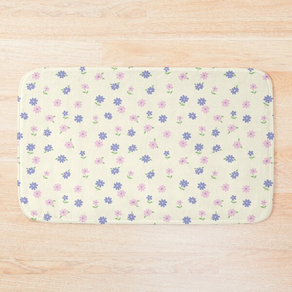 Item preview, MINI SMALL BOHO DITSY DAISY CREAM PASTEL PINK LILAC FLOWERS designed and sold by blomastudios.