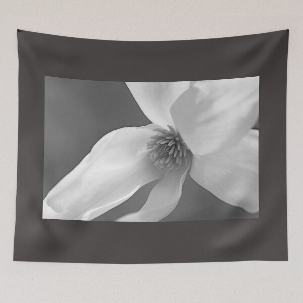 Item preview, Delicate Beauty Of The Magnolia Bloom Black And White designed and sold by Deb Oppermann.