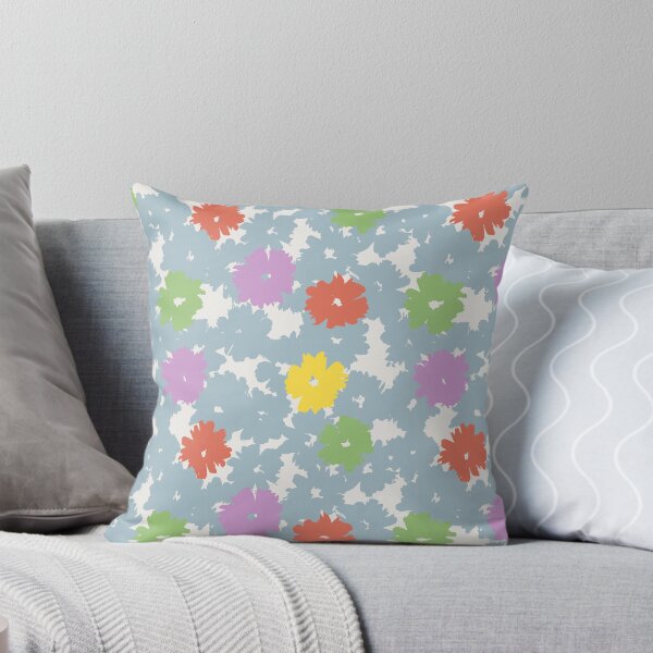 Item preview, Cali Boho Scattered Floral Pattern designed and sold by BossyCatHome.