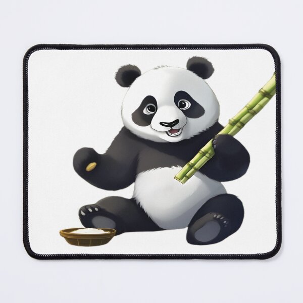Item preview, Baby Panda eating designed and sold by RockyRambobo.