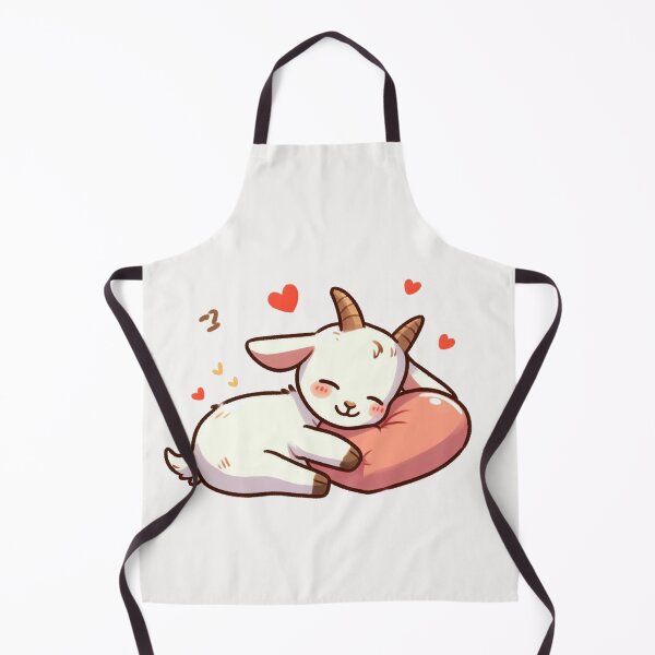 Item preview, Cute Goat Sleeping With heart Valentines Day designed and sold by LemuellTrends.