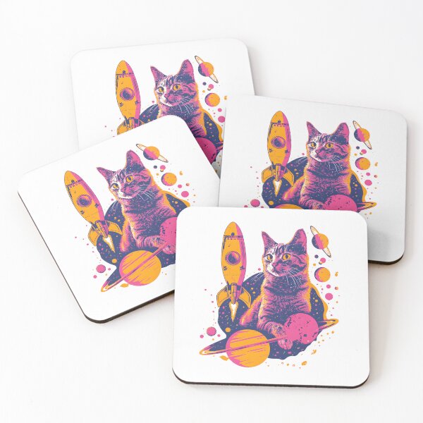 Item preview, Brown cat in space designed and sold by TheRealmWithin.