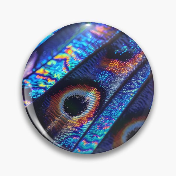 Item preview, Blue Iridescent Butterfly Wing designed and sold by dinaaaaaah.