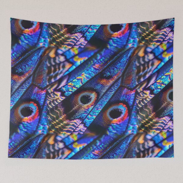 Item preview, Blue Iridescent Butterfly Wing designed and sold by dinaaaaaah.