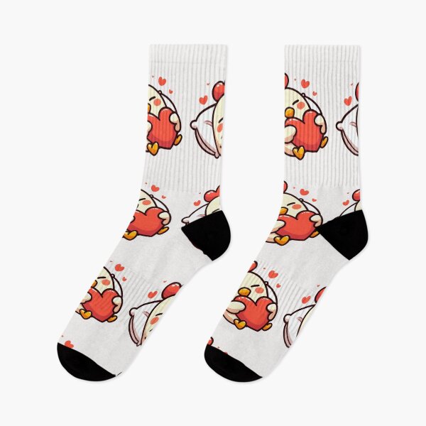 Item preview, Cute Chicken Sleeping With heart Valentines Day designed and sold by LemuellTrends.