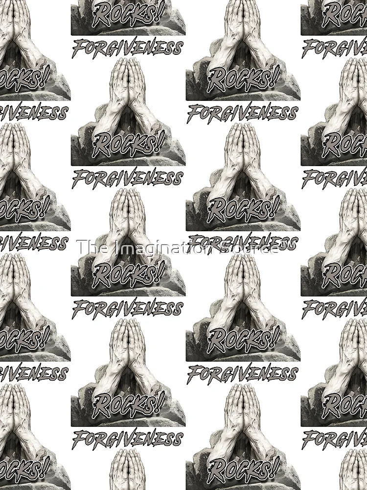 Thumbnail 3 of 3, Scarf, Forgiveness Rocks! 2 designed and sold by The Imagination Source™.