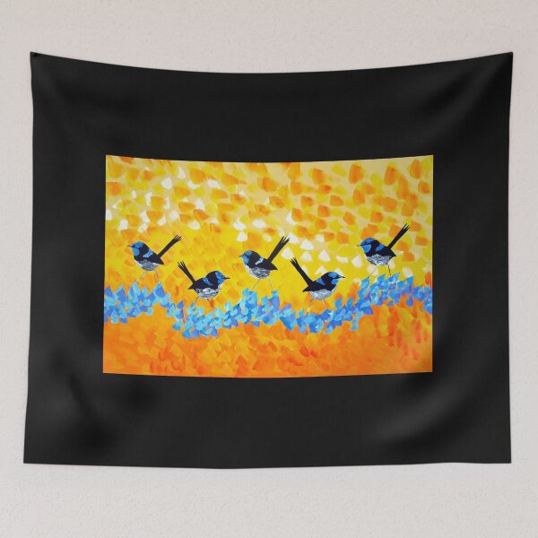 Item preview, Yellow and Blue Sunshine designed and sold by cathyjacobs.