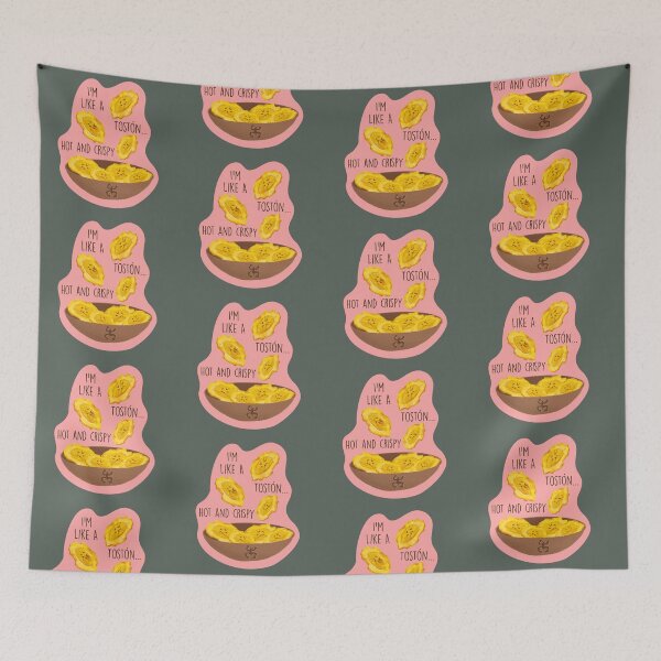 Item preview, Hot and Crispy - Toston / Tostones designed and sold by doodledesii.