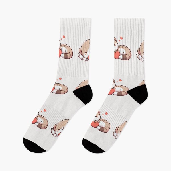 Item preview, Cute Weasel Sleeping With heart Valentines Day designed and sold by LemuellTrends.