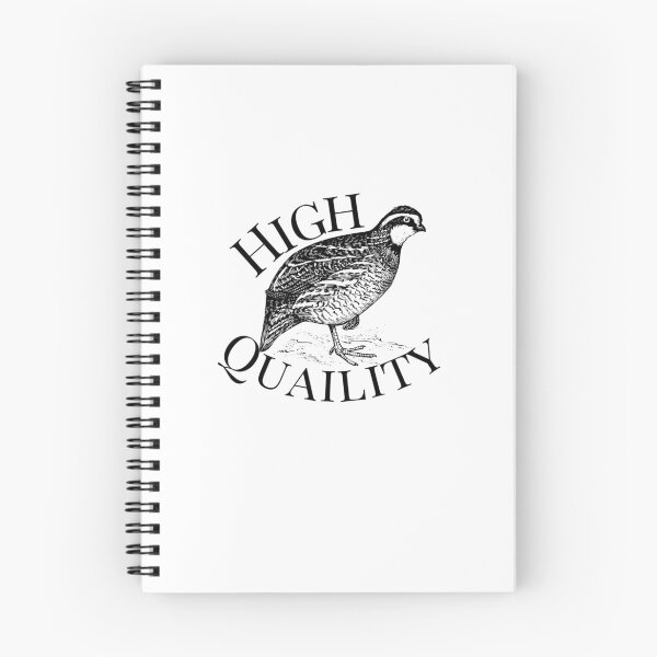 Item preview, High Quaility Funny Quail Black and White Design  designed and sold by Bridget Swanson.