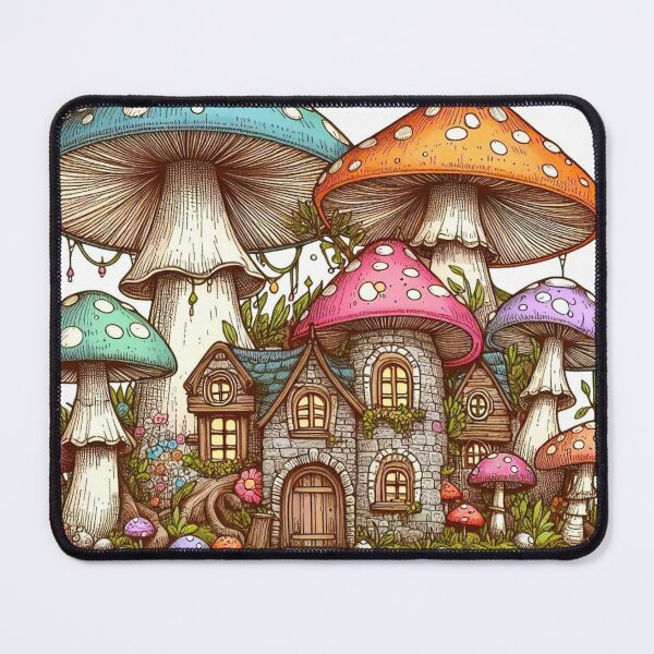 Item preview, A fairytale mushroom house. designed and sold by growing-mom.