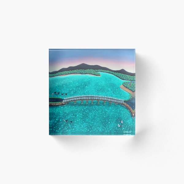 Item preview, Wallaga Lake Bridge Sunset designed and sold by Nicole Grimm-Hewitt.