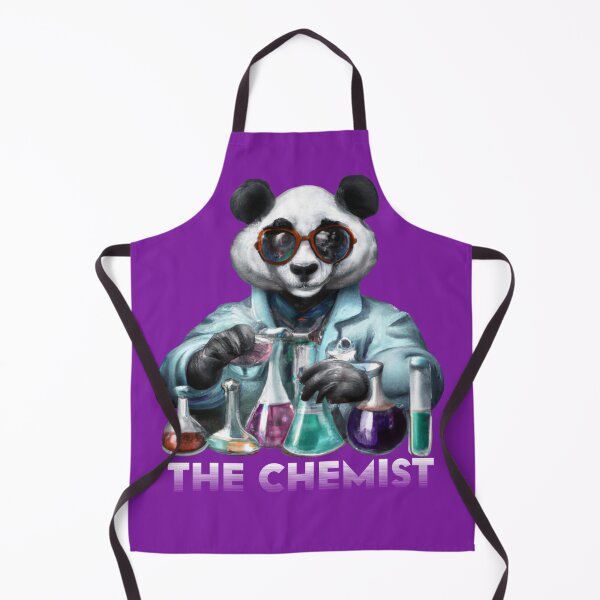 Item preview, Scientist panda, chemist panda  designed and sold by H1-made.