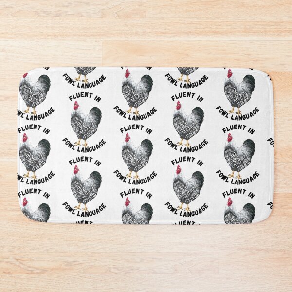 Item preview, fluent in fowl language designed and sold by Roy & Tiffany.
