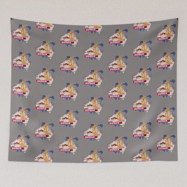 Item preview, Australia Day January 26 Kangaroo designed and sold by GAGO5.