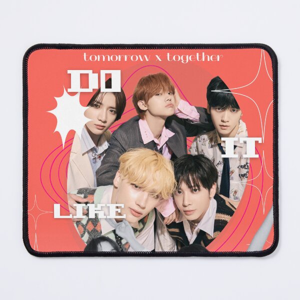 Item preview, TXT Do it Like That Lyric Poster Kpop Sticker designed and sold by lauwithluv.