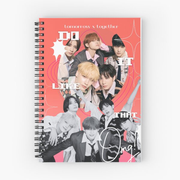 Item preview, TXT Do it Like That Lyric Poster Kpop Sticker designed and sold by lauwithluv.