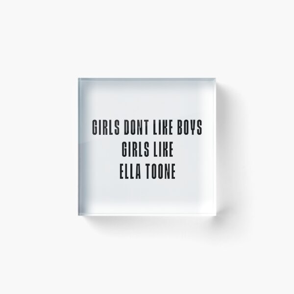 Item preview, Girls don't like boys - Ella Toone design (Lionesses) designed and sold by DMBurton.