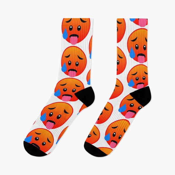Item preview, Hot Face Emoji Apple/Mac designed and sold by DibujandoPorfa.