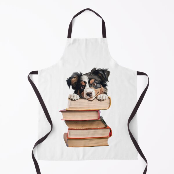 Item preview, Miniature American Shepherd And Books designed and sold by TheAnimalZ00.