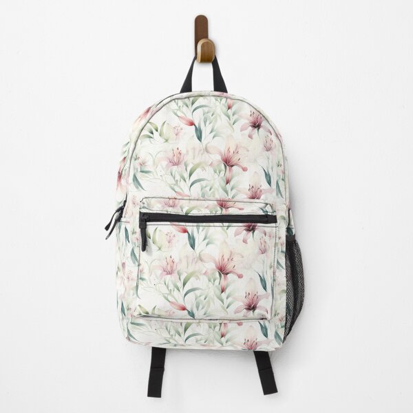 Item preview, Watercolour Pink Lillies designed and sold by HeyImFlooky.