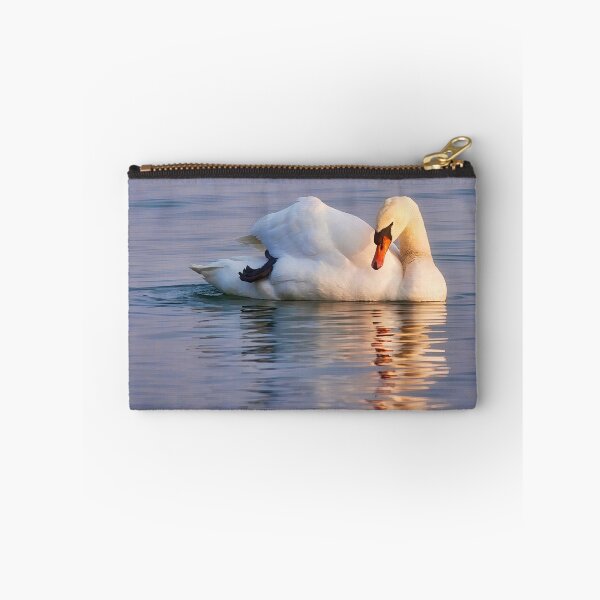 Item preview, Gracious swan relaxing on the lake at twilight designed and sold by Travelways.