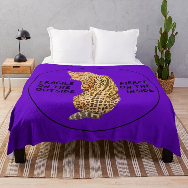 Item preview, Fierce and Fragile Jaguar Leopard designed and sold by RoseGenuine.