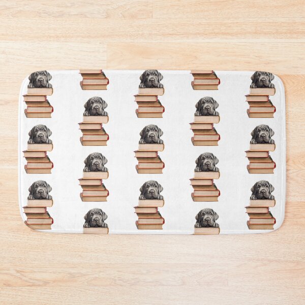 Item preview, Neapolitan Mastiff And Books designed and sold by TheAnimalZ00.