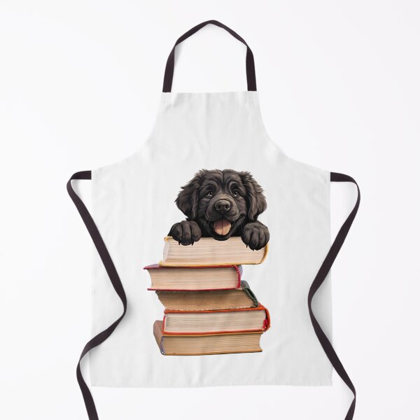 Item preview, Newfoundland Dog And Books designed and sold by TheAnimalZ00.