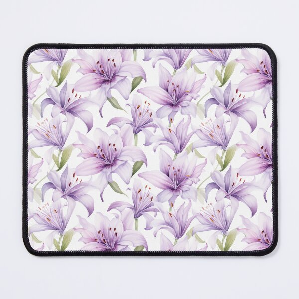 Item preview, Watercolour Purple Lillies designed and sold by HeyImFlooky.
