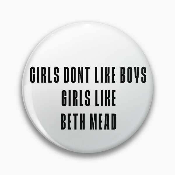 Item preview, Girls don't like boys - Beth Mead design (Lionesses) designed and sold by DMBurton.